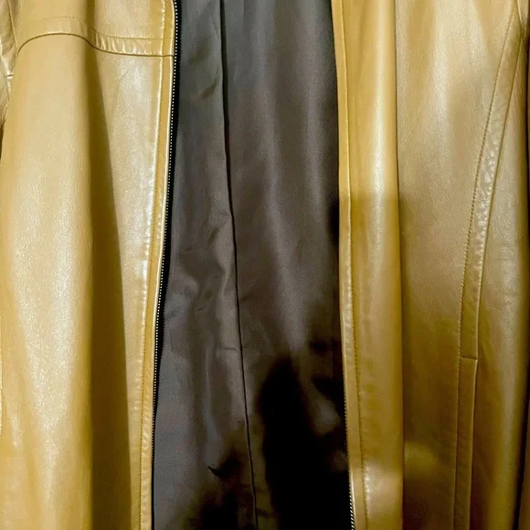 Coach Leatherware Brown Leather Jacket Large - Picture 5 of 7